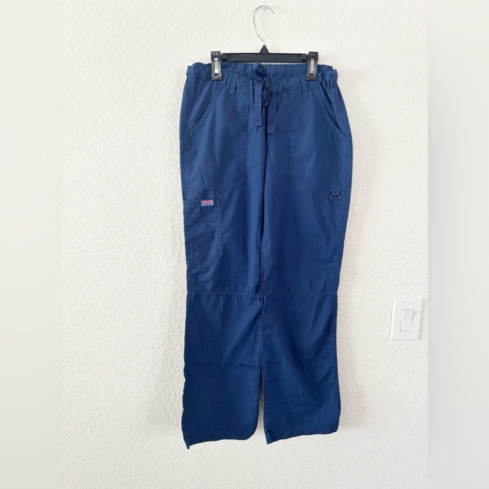 Cherokee Blue Cargo‎ Pants Classic Utility Style